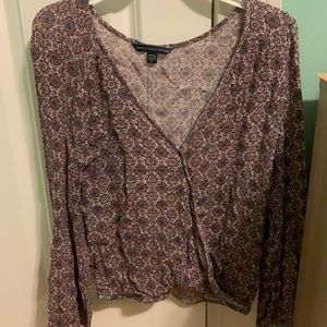 american eagle blouse